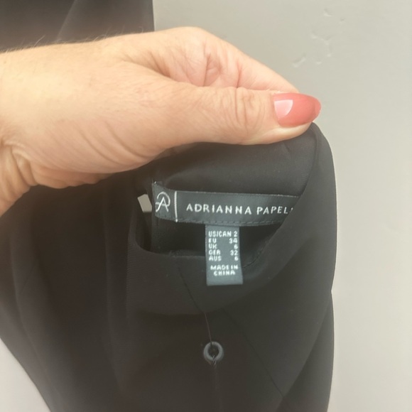 NWT Adrienne Pappel Halter Maxi Dress - Picture 4 of 5